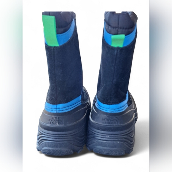 The North Face Kids Boots - Black, Blue, Green - Picture 2 of 8
